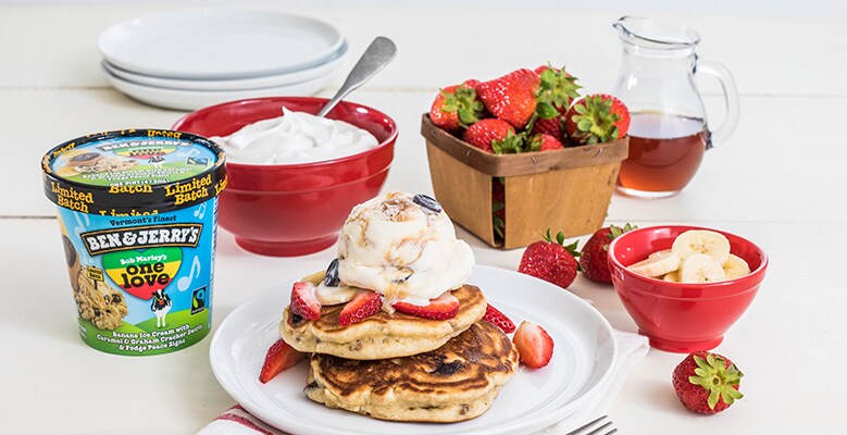 One Love Banana Pancakes | Ben & Jerry's